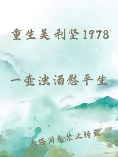 重生美利坚1978